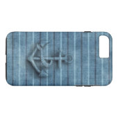 Vintager nautischer Klassiker Case-Mate iPhone Hülle (Rückseite (Horizontal))