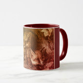 Vintager Nebelwald Tasse (VorderseiteRechts)