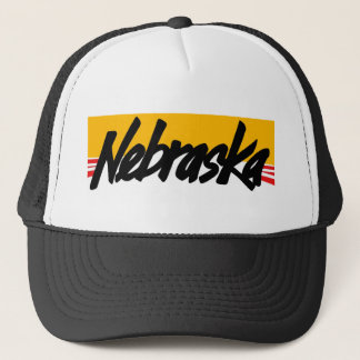 Vintager Nebraska-Hut Truckerkappe