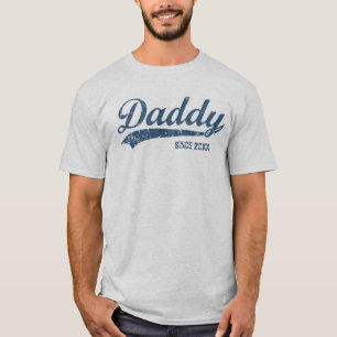 Vintager neuer Vati seit [Jahr] T - Shirt