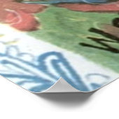 Vintager New Yorker Cover Poster (Ecke)