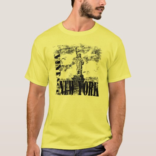 Vintager New Yorker T - Shirt (Vorderseite)