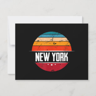 Vintager New Yorker T - Shirt - Vereinigte Staaten Einladung