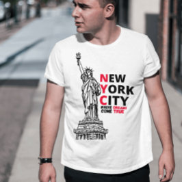 Vintager New Yorker Traum T-Shirt