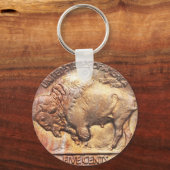 Vintager Nickel-Coin-Sammler-Schlüsselanhänger Schlüsselanhänger (Vorderseite)