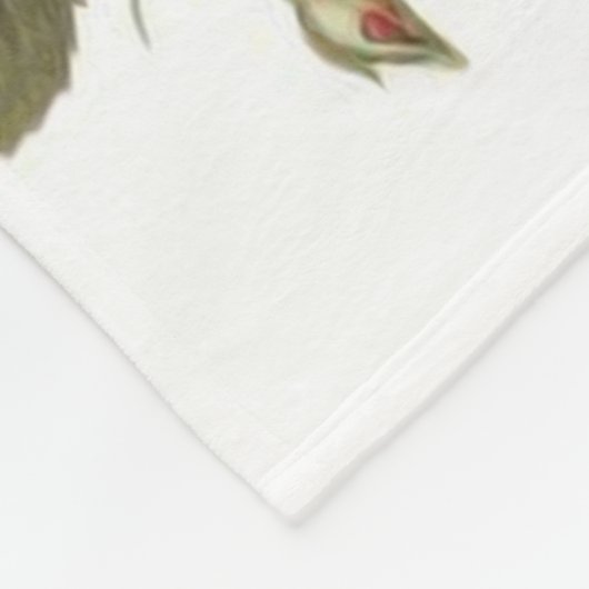 Vintager Niedlicher Beagle Welpe Fleecedecke (Ecke)