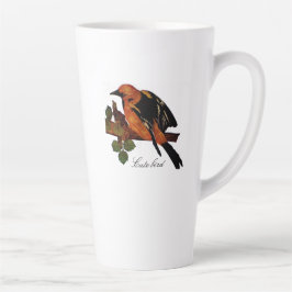 Vintager Niedlicher Bright-Bird und Foliage Milchtasse