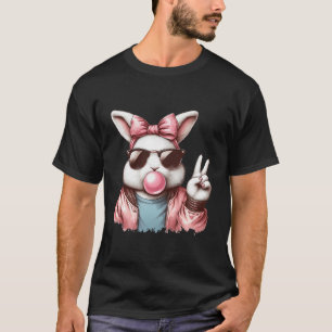Vintager Niedlicher Osterhasen Blownblase G T-Shirt