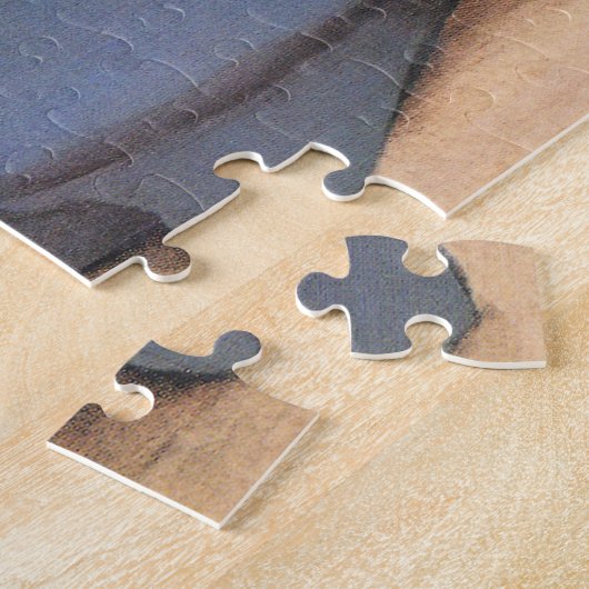 Vintager Niedlicher Valentinstag, Liebe Mailman Puzzle (Seite)