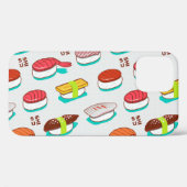 Vintager Nigiri-Sushi, Doodmuster Case-Mate iPhone Hülle (Rückseite (Horizontal))