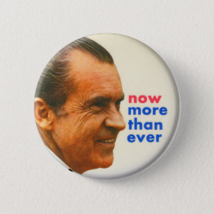 Vintager Nixon-Kampagnenknopf Button