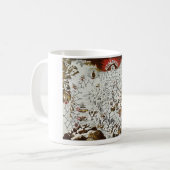 Vintager Nordpol Alte Antike Karte Welt Kaffeetasse (Vorderseite Links)