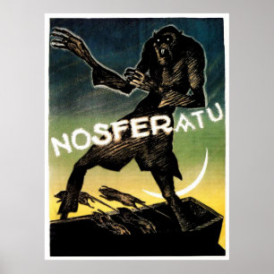 Vintager Nosferatu Australier Poster