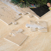 Vintager Nutcracker unter Weihnachtsbaum Puzzle (Seite)