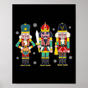 Vintager Nutcracker Weihnachten 2024 Weihnachten Poster