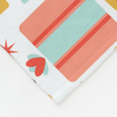 Vintager Nutcracker Weihnachten Nahtloses Muster Fleecedecke (Ecke)