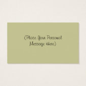 Vintager Obstkorb Personalisierte Geschenkkarte Ta (Rückseite)