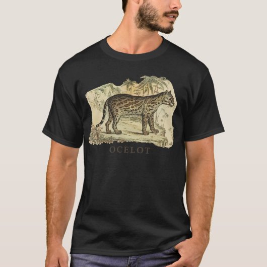 Vintager Ocelot T-Shirt (Vorderseite)