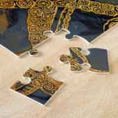 Vintager Octopus an der Küste Puzzle (Seite)