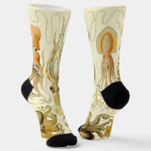Vintager Octopus-Tintenfisch Gamochonia von Ernst Socken