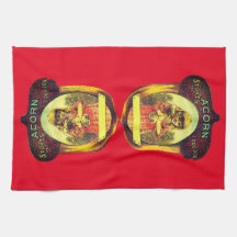 Vintager Ofenwerbung für Ofen