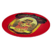 Vintager Ofenwerbung für Ofen Schneidebrett (Ecke)