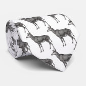 Vintager Okapi Krawatte (Gerollt)