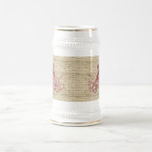 Vintager Oktopus Bierglas (Mittel)