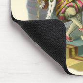 Vintager Old King Cole Kinderzimmer Rhyme Gedicht Mousepad (Ecke)