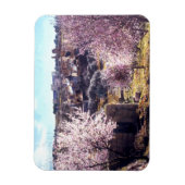 Vintager Olive-Jerusalem-Berg Israel 1950 - 77 Magnet (Vertikal)