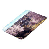 Vintager Olive-Jerusalem-Berg Israel 1950 - 77 Magnet (Linke Seite)