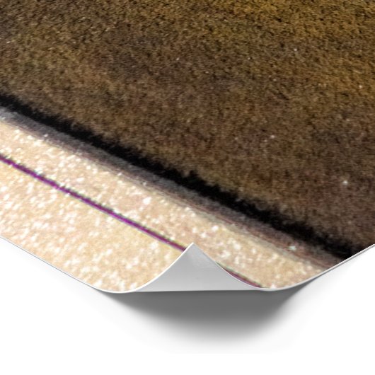 VINTAGER ÖLPULATOR POSTER (Ecke)