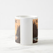 Vintager olympischer Nationalpark Kaffeetasse (Mittel)