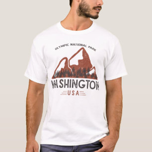 Vintager olympischer Nationalpark T-Shirt
