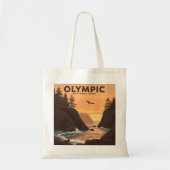 Vintager olympischer Nationalpark Tragetasche (Vorne)