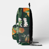 Vintager Orangenbaum Orchard & Blumenblossom Bedruckter Rucksack (Rechts)