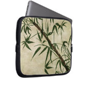 Vintager Orientalischer Bambus 1 Laptopschutzhülle (Vorne Rechts)