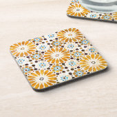 Vintager orientalischer islamischer Muster-Entwurf Untersetzer (Linke Seite)