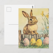 Vintager Oster Postkarte (Vorne/Hinten)