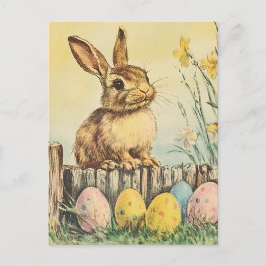 Vintager Oster Postkarte (Vorderseite)