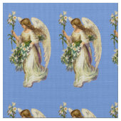 Vintager Osterangel Stoff (Nahaufnahme)