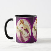 Vintager Osterangel texturiert Tasse (Links)