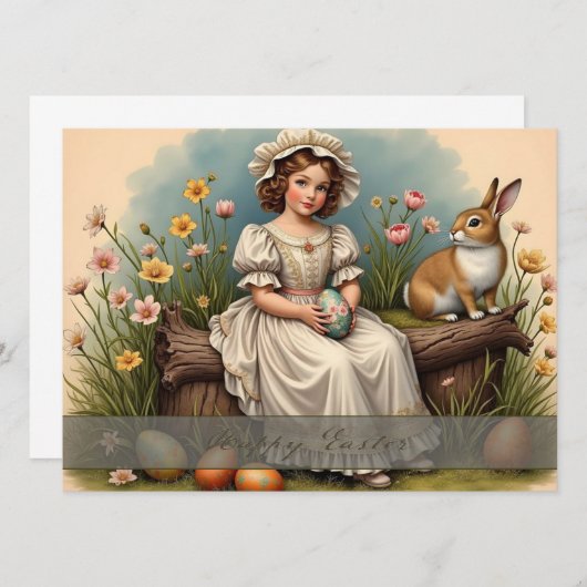 Vintager Osterbaum (Vorne/Hinten)