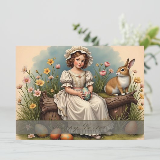 Vintager Osterbaum (Stehend Vorderseite)