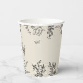 Vintager Osterduft Pappbecher (Vorderseite)