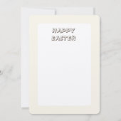 Vintager Ostergruß (Rückseite)