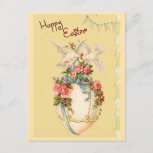 Vintager Ostergruß Feiertagspostkarte