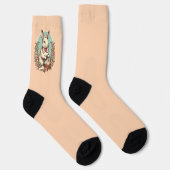 Vintager Osterhase Socken (Rechts)