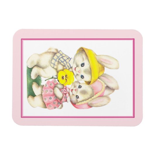 Vintager Osterhof Magnet (Horizontal)