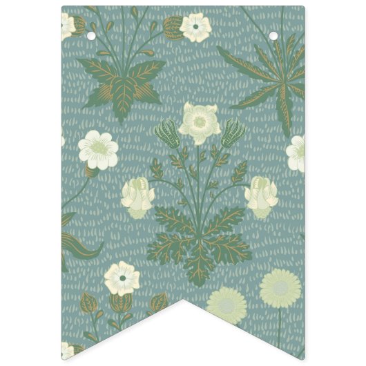 VINTAGER OSTERILLUSTRATIONSBUNTING WIMPELKETTE (Zweite Fahne)